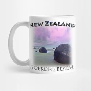 New Zealand - Koekohe Beach, Moeraki Boulders Mug